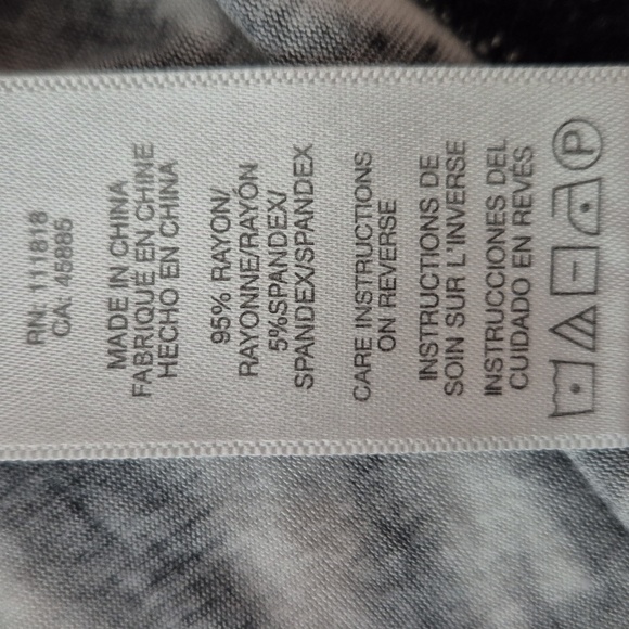 MICHAEL Michael Kors Zebra Print Cold hardware Shoulder Top Size M - Picture 6 of 7